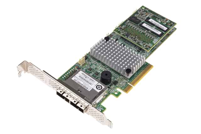 Kontroler RAID LSI MegaRAID 9286-8E 1GB Adapter PCI-E 3.0x8 2xSFF-8088 6Gb SAS 6Gb SATA L3-25421-28B