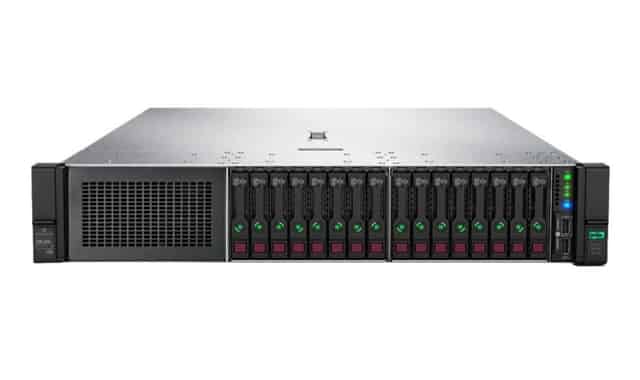 Server HPE ProLiant DL380 Gen10 16x2.5" (8x NVMe) with 2x Gold 6138, 256GB RAM, 2x PSU, rails, iLO 5