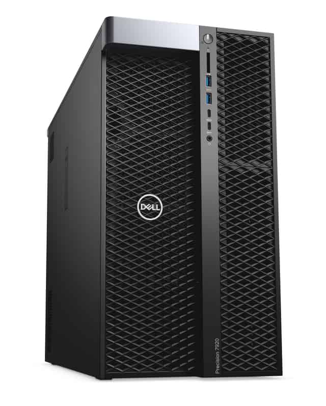Stacja robocza Dell Precision T7920 4x3.5" z 1x Gold 6154, 64GB RAM, 1x 960GB SSD SATA 2.5", 1x PSU,