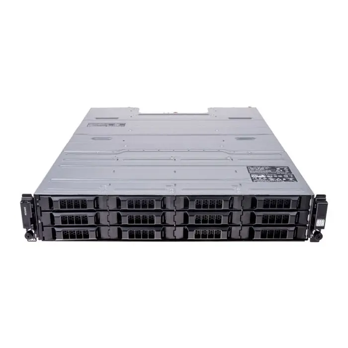 Disk shelf Dell PowerVault MD1400 with 2xEMM 4xSFF-8644 12Gb SAS, 2xPSU DC, rails