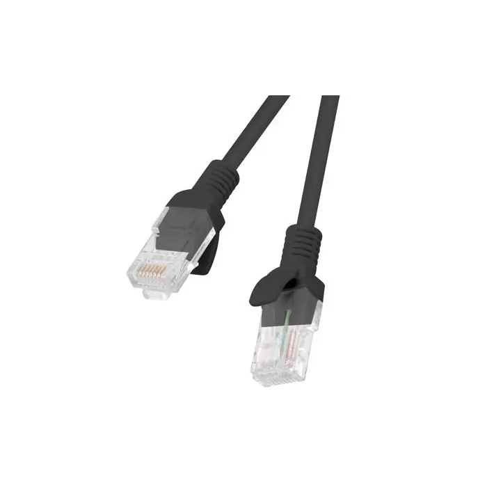 Kabel Patchcord Ethernet Lanberg Rj45 Cat.6 15m PCU6-10CC-1500-BK