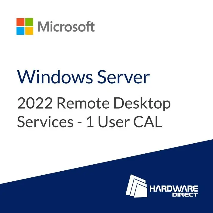 License Windows Server 2022 Remote Desktop Services - 1 User CAL