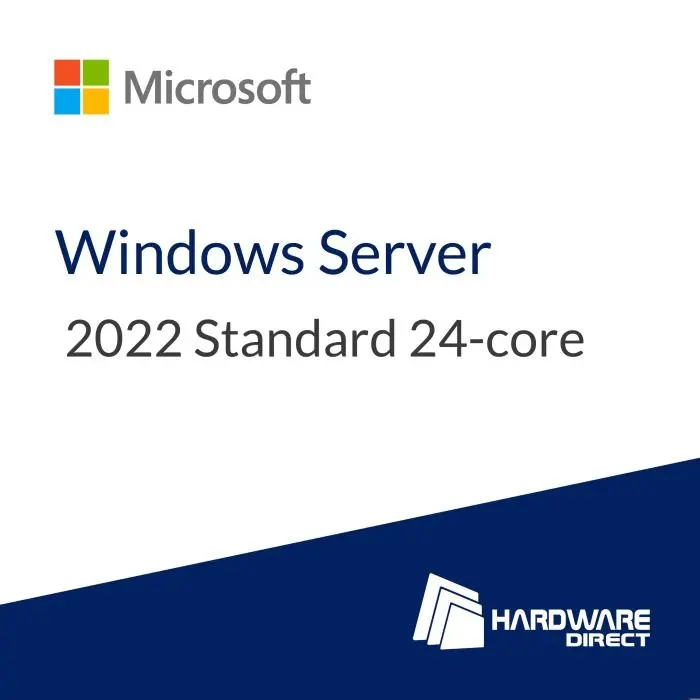 Operating System Microsoft Windows Server 2022 Standard 24-core