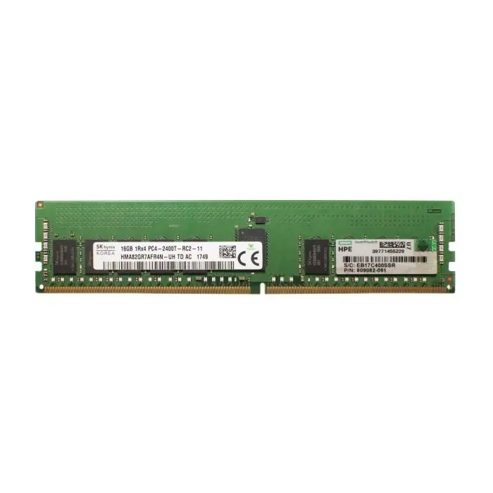Pamięć RAM Hynix 16GB 1Rx4 DDR4-2400T DDR4 RDIMM 2400MHz HMA82GR7AFR4N-UH