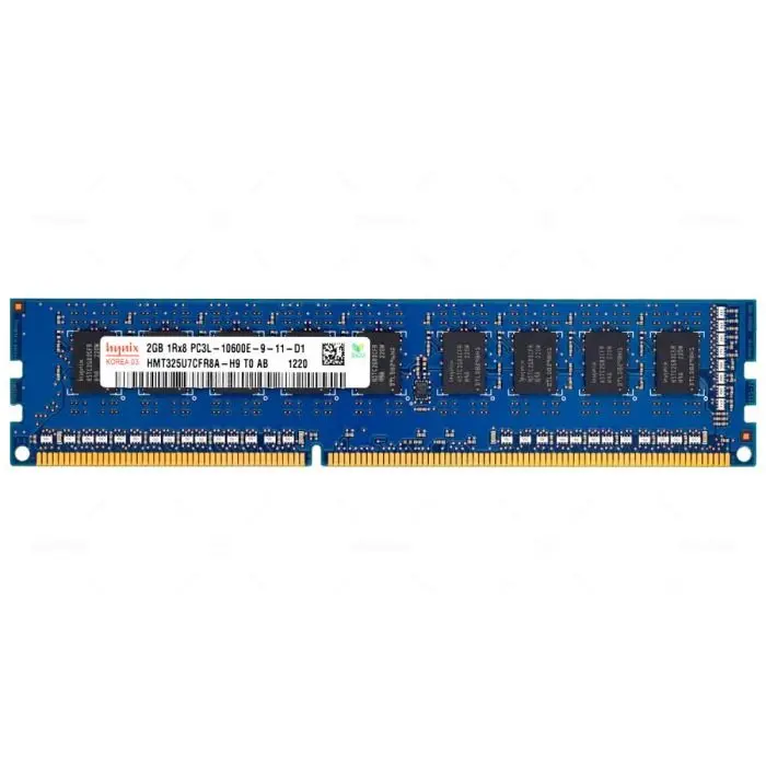 Pamięć RAM Hynix 2GB 1Rx16 PC3L-10600 DDR3L UDIMM 1333MHz HMT325U7CFR8A-H9
