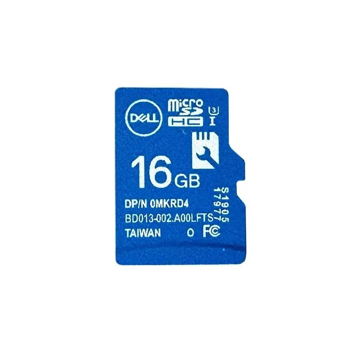 SD Card Dell Micro SD Flash 16GB MKRD4 