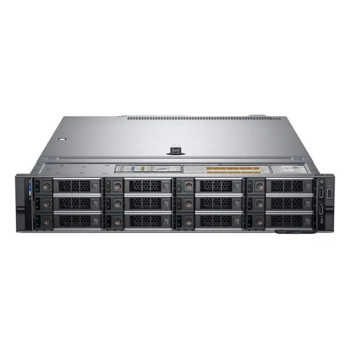 Server Dell with 2x EPYC 7371, 128GB RAM, H730P, 2x 960GB SSD SATA 2.5", 2x PSU, rails, iDRAC 9