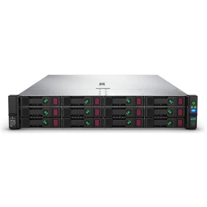 Server HPE with 2x Silver 4114, 32GB RAM, P408i-a, 2x HPE 960GB SSD SATA 2.5", 2x PSU, rails, iLO 5
