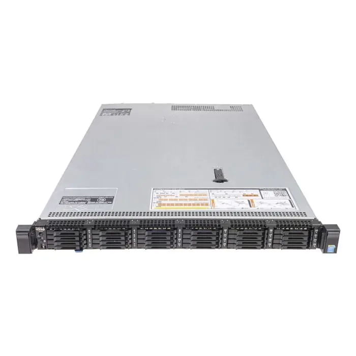 Serwer Dell PowerEdge R630 24x1.8" z 2xE5-2620 v3, 64GB RAM, H730, 2x 200GB SSD SATA 1.8", 4x1GbE, 2xPSU, szyny, iDRAC 8 Enterprise