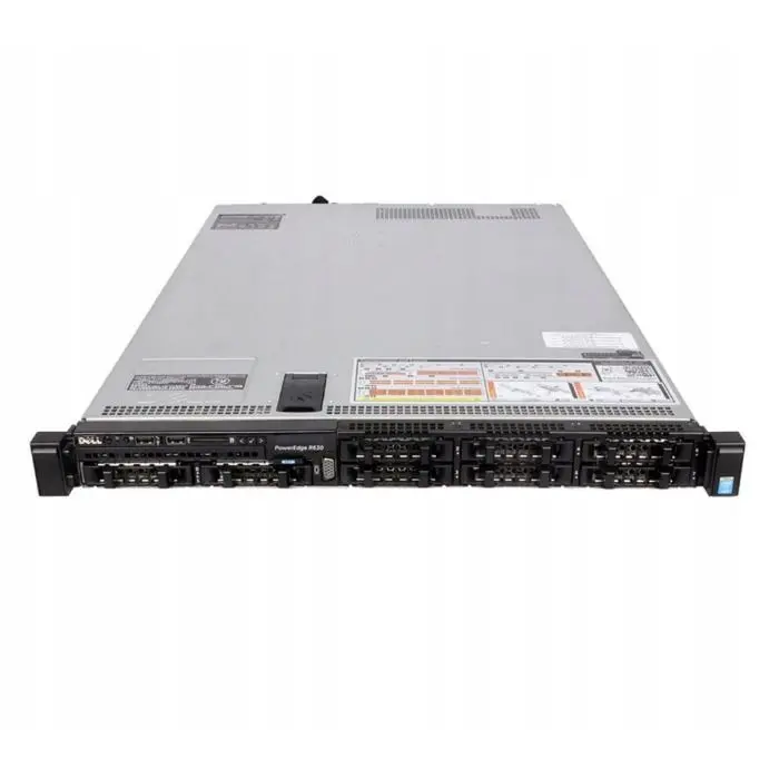 Serwer Dell PowerEdge R630 8x2.5" z 2xE5-2650 v3, 128GB RAM, H730, 2x 480GB SSD SATA 2.5", 4x1GbE, 2xPSU, szyny, iDRAC 8 Enterprise