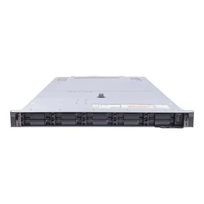 Serwer Dell PowerEdge R6525 10x2.5" NVMe z 2x EPYC 7713, 128GB RAM, H345, Karta BOSS 2xM.2, 2x 1.92TB SATA SSD, 2x 1.6TB NVMe SSD U.2, 2x1GbE LOM, 2x25GbE SFP28 OCP, 2x25GbE SFP28, TPM 2.0, 2xPSU, szyny, iDRAC 9 Enterprise
