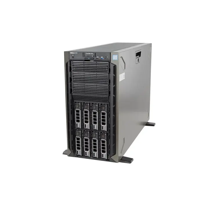 Serwer Dell PowerEdge T640 8x3.5" z 2x Silver 4108, 32GB RAM, H330+, 2x960GB SSD SATA 2.5", 2xPSU, iDRAC 9 Enterprise