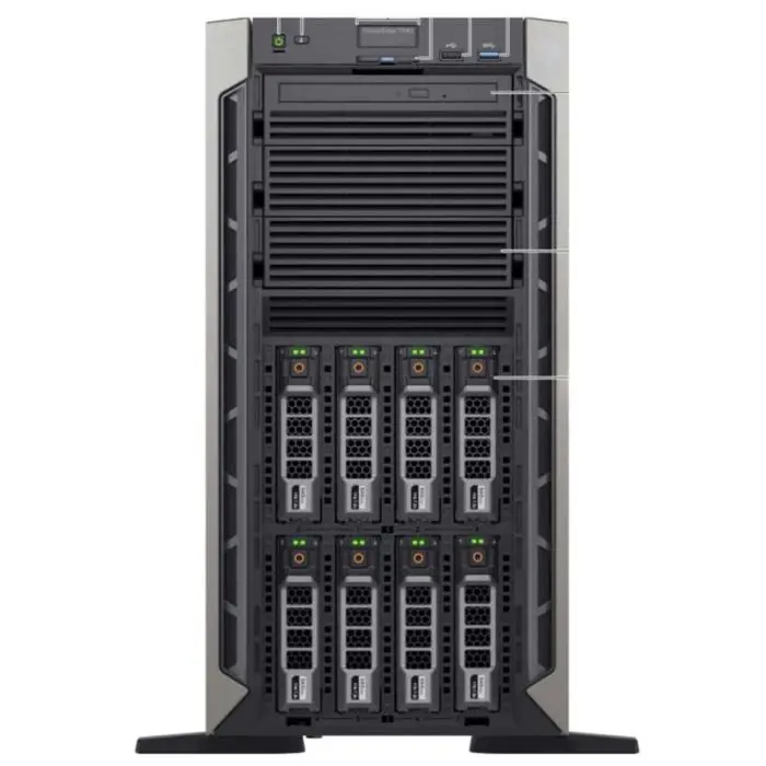 Serwer Dell T440 8x3.5" z 2x Silver 4116, 32GB RAM, H330+, 2x480GB SSD SATA 2.5", 2xPSU, IDRAC 9 Enterprise
