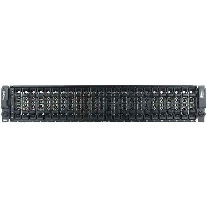 Storage Array Dell PowerVault MD1220, 2xEMM, 2x PSU AC, Rails