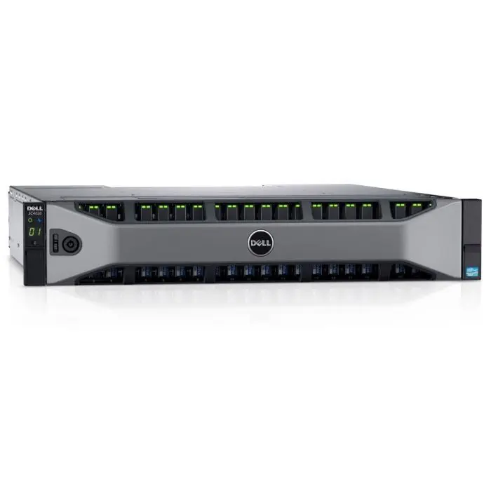 Storage Array Dell SC4020 24x2.5" with 2x Controller FC 8GB, 7x1.92TB SSD SAS, 2xPSU, Rails