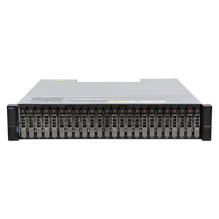 Storage expansion enclosure Dell PowerVault ME424 24x2.5 with 2x Controller EMM, 10x 1TB SAS, 2x PSU