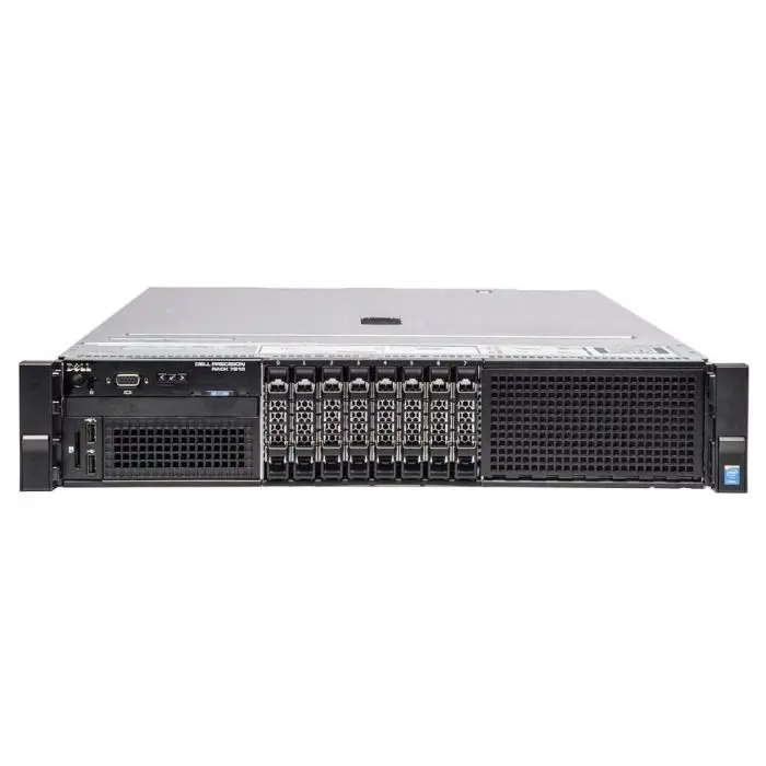 Workstation Dell Precision R7910 8x2.5" with 2xE5-2667v4, 64GB RAM, H730P, 2x 480GB SSD SATA 2.5", 1xQuadro M2000, 2xPSU, Rails, iDRAC 8 Enterprise