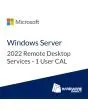 License Windows Server 2022 Remote Desktop Services - 1 User CAL
