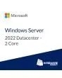 Microsoft Windows Server 2022 Datacenter - 2 rdzenie