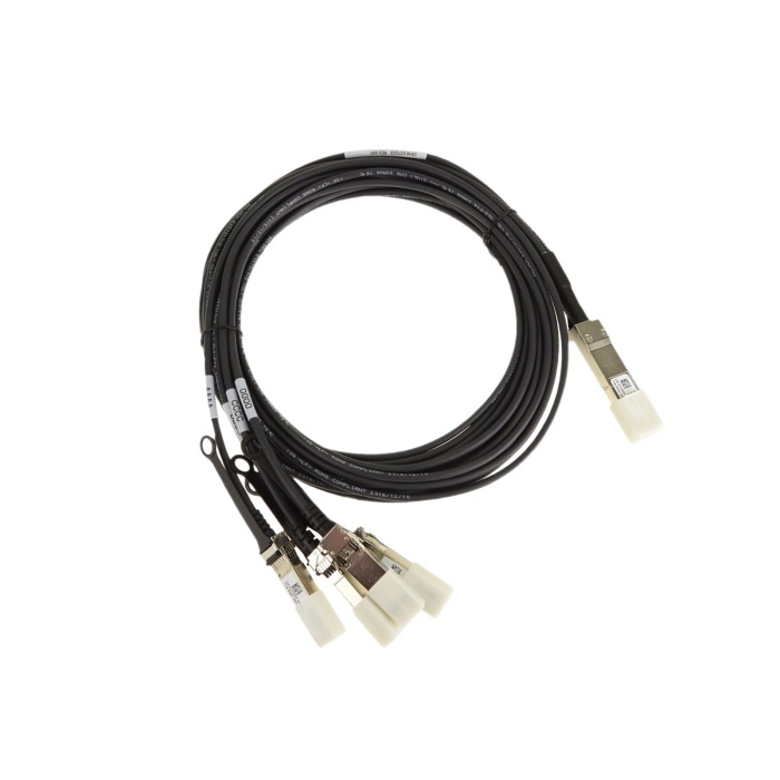 DAC Cable Dell SFF-8683 QSFP+ 40GbE - 4xSFF-8431 SFP+ 10GbE 3m 27GG5