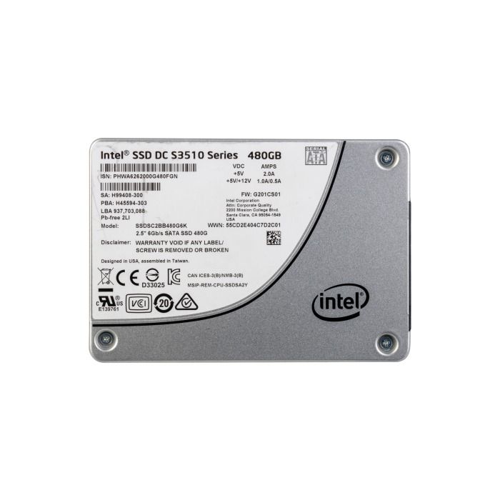 Dysk twardy Cisco 480GB SSD SATA 6G 2.5" SSDSC2BB480G6K
