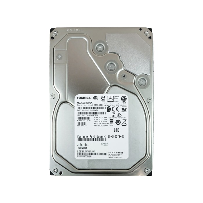 Dysk twardy Cisco 8TB 7.2K HDD SAS 12G 3.5" 256MB UCS-HD8T7K4KAN