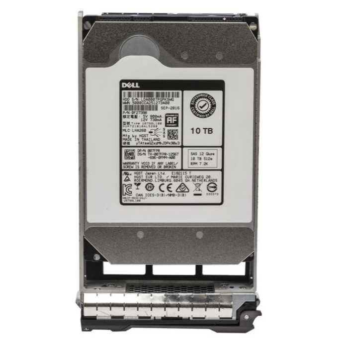 Dysk twardy Dell 10TB HDD SAS 12G 3.5" 07FPR
