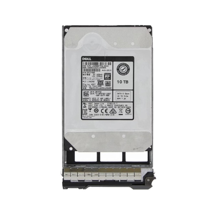 Dysk twardy Dell 10TB HDD SATA 6G 3.5" RVFR2