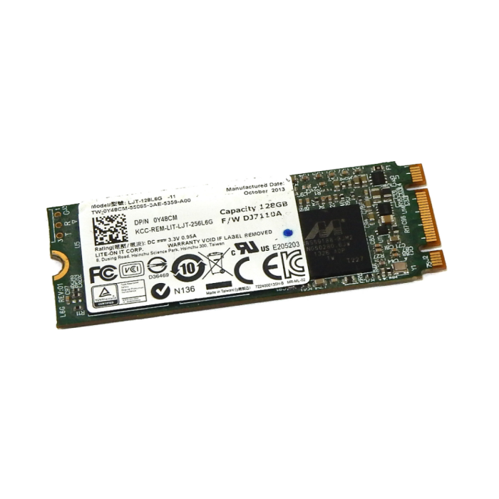 Dysk twardy Dell 128GB SSD SATA 6G M.2 2260 MLC Y48CM