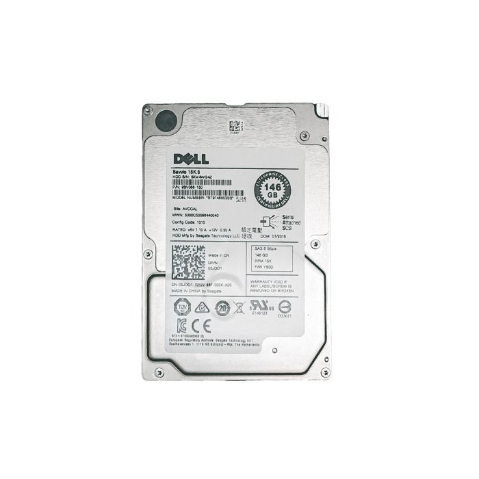 Dysk twardy Dell 146GB HDD SAS 6G 2.5" 5JDD1