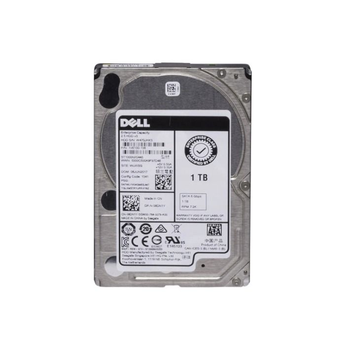 Dysk twardy Dell 1TB 7.2K HDD SATA 6G 2.5" 8DN1Y
