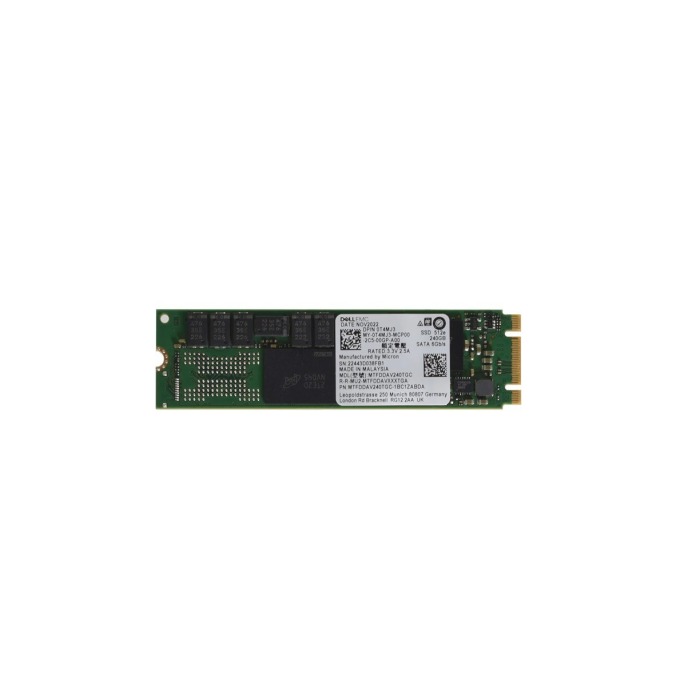 Dysk twardy Dell 240GB SSD SATA 6G M.2 2280 TLC RI 512e T4MJ3