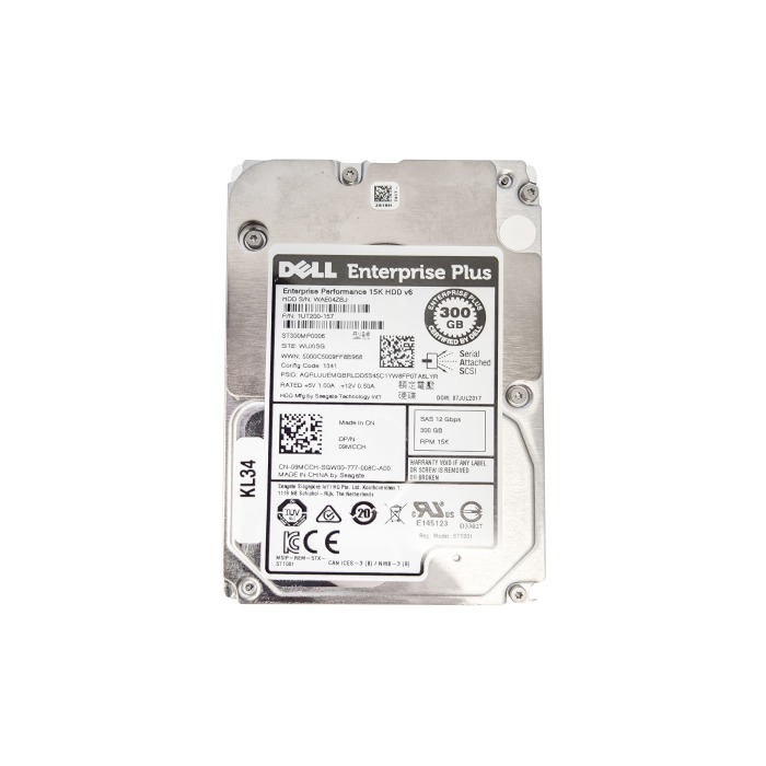 Dysk twardy Dell 300GB HDD SAS 12G 2.5" 9MCCH