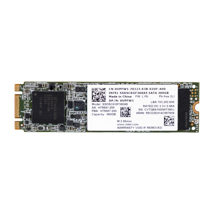 Dysk twardy Dell 360GB SSD mSATA 6G M.2 2280 MLC VPFW1