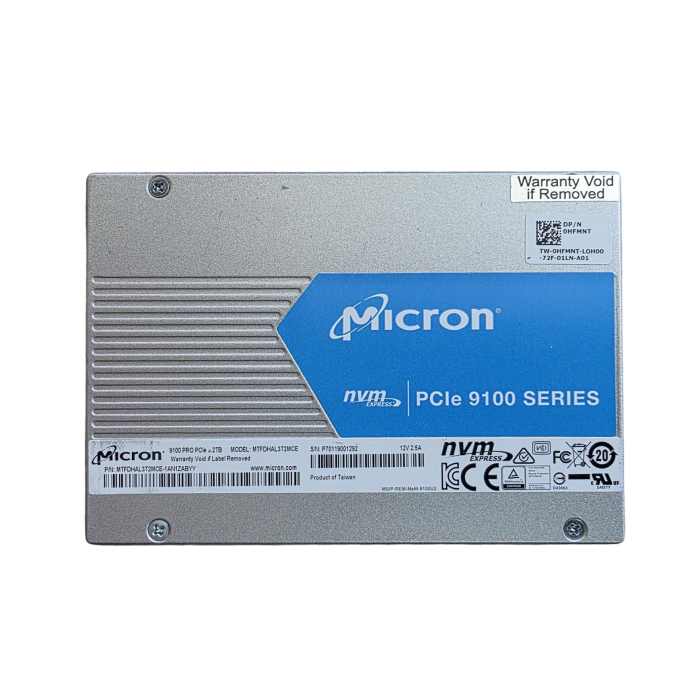 Dysk twardy Dell 3.2TB SSD NVMe PCIe 3.0x4 U.2 MLC HFMNT