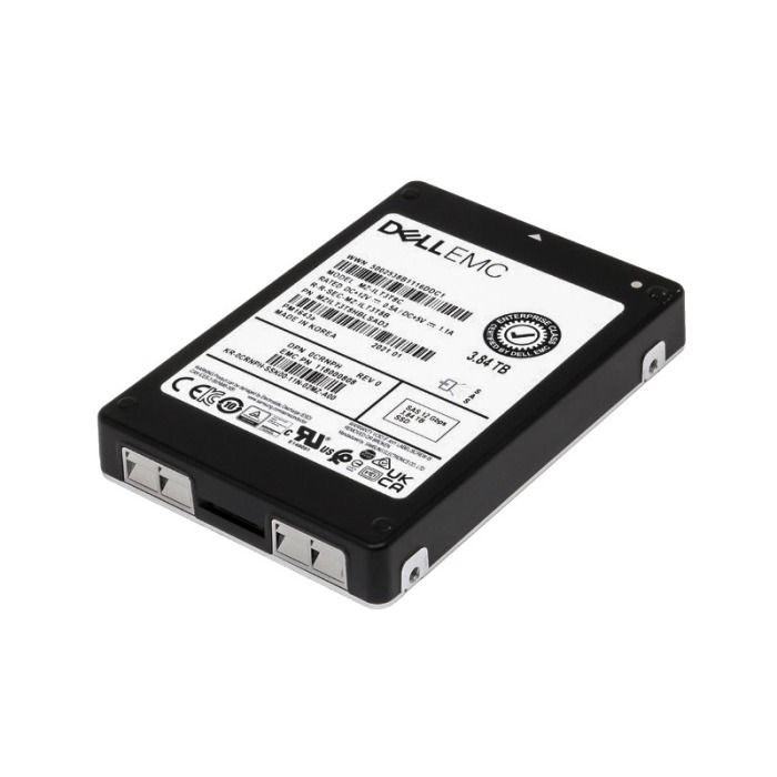 Dysk twardy Dell 3.84TB SSD SAS 12G 2.5" TLC RI 512e CRNPH