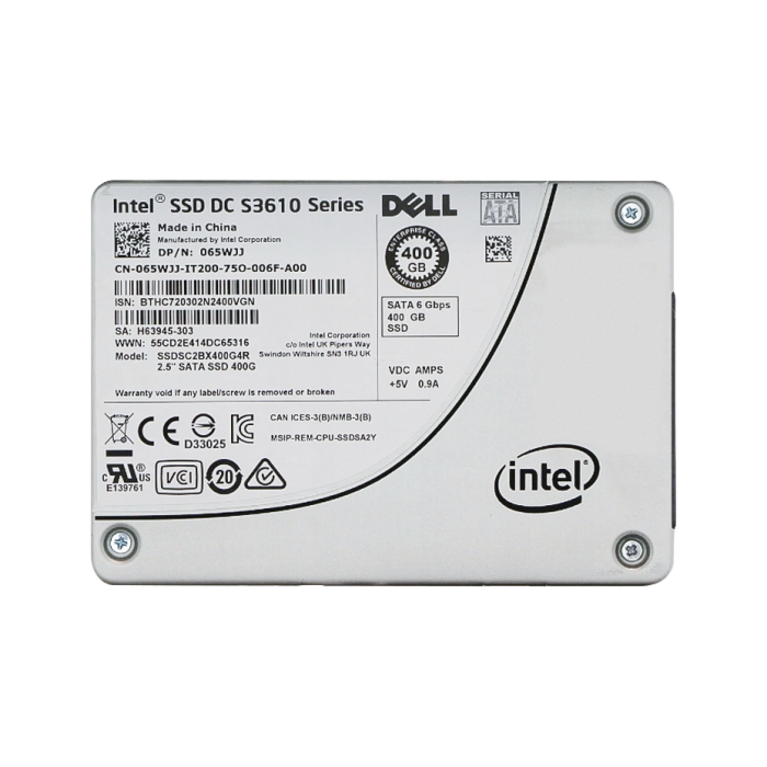 Dysk twardy Dell 400GB SSD SATA 6G 2.5" MLC MU 65WJJ