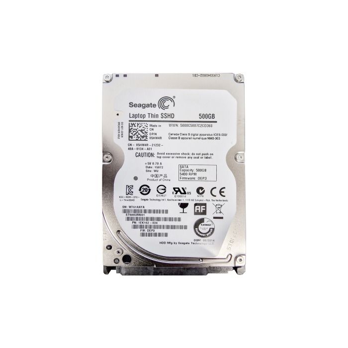 Dysk twardy Dell 500GB Solid-State Hybrid Drive SATA 6G 2.5" 5HW4R