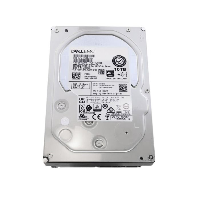 Dysk twardy Dell Compellent 10TB 7.2K HDD SAS 12G 3.5" HW0M9-CMP+