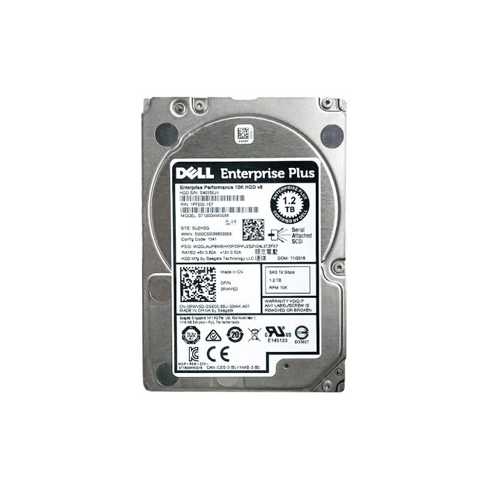 Dysk twardy Dell Compellent 1.2TB HDD SAS 12G 2.5" RWV5D-CMP+