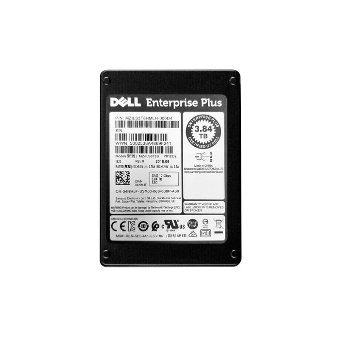  Dysk twardy Dell Compellent 3.84TB SSD SAS 12G 2.5" RI 4NMJF-CMPv