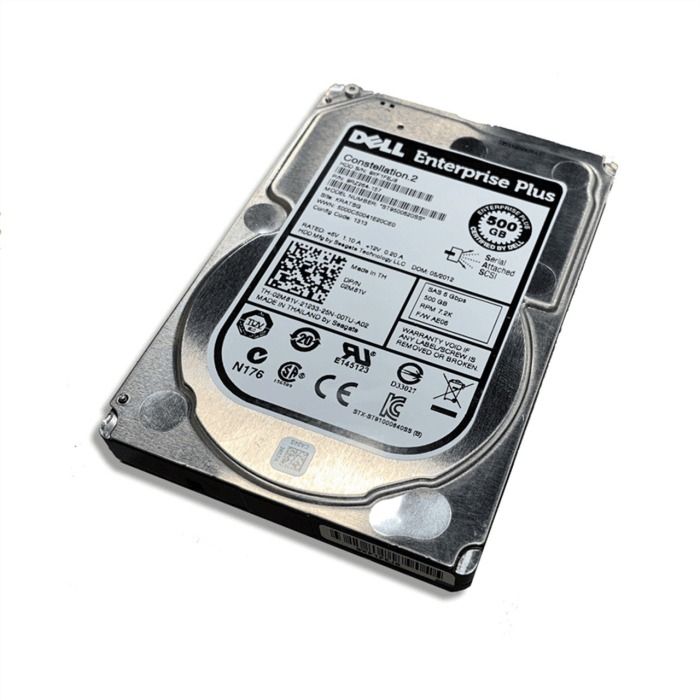 Dysk twardy Dell Equallogic 500GB HDD SAS 6G 3.5" 2M81V-EQL