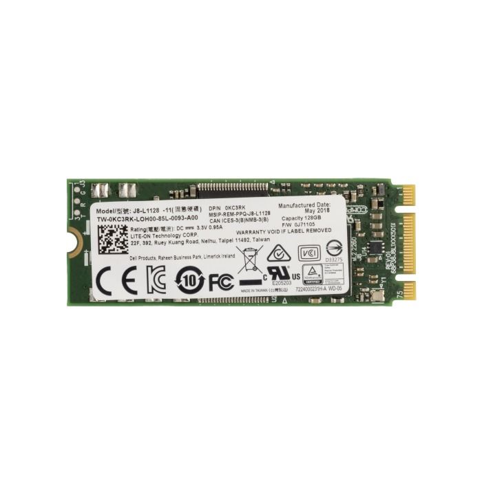 Dysk twardy Dell Lite-On 128GB SSD SATA 6G M.2 2260 MLC KC3RK