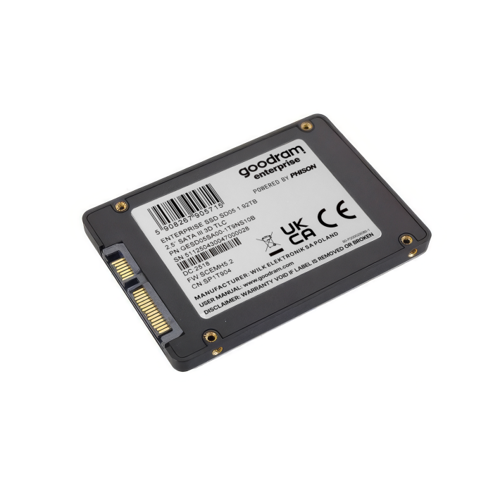 Dysk twardy Goodram Enterprise 1.92TB SSD SATA 2.5" RI GESD05SA00-1T9NS10B