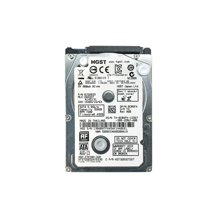 Dysk twardy HGST 320GB HDD SATA 6G 2.5" CR6FK