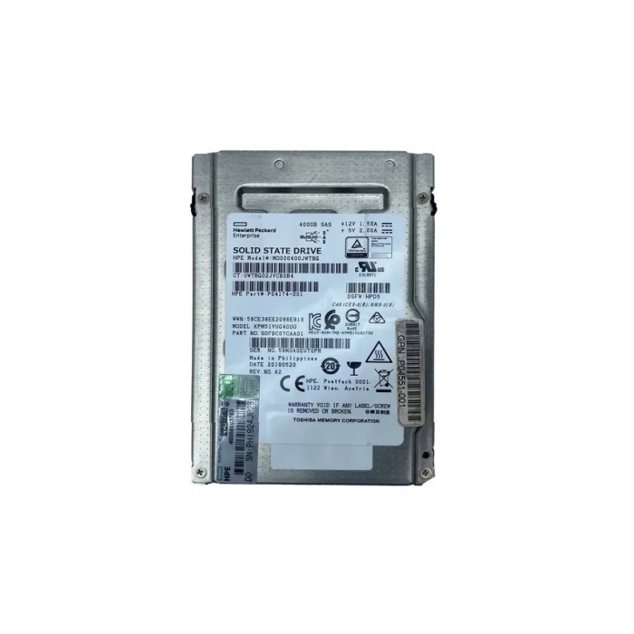 Dysk twardy HPE 400GB SSD SAS 12G 2.5" MU P04174-001