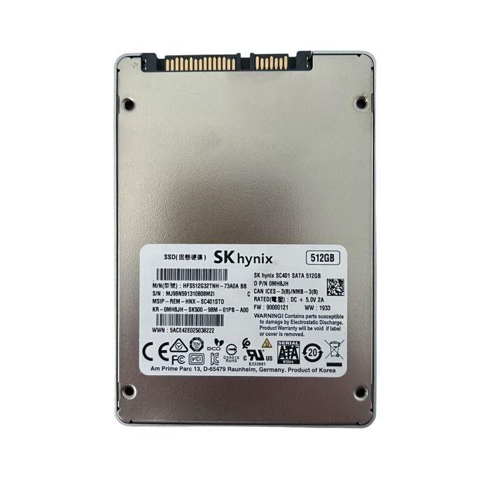 Dysk twardy Hynix 512GB SSD SATA 6G 2.5" MLC MH8JH