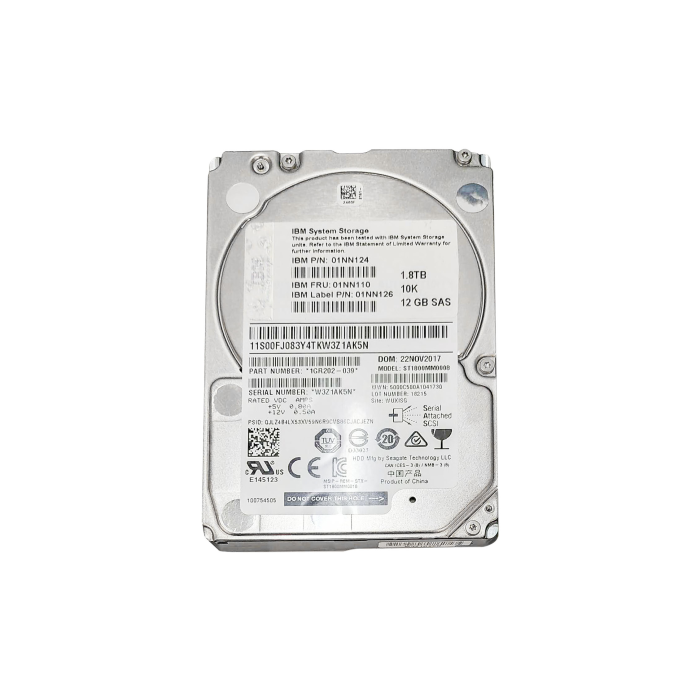 Dysk twardy IBM 1.8TB SSDHD 10K SAS 12G 2.5" 4KN 128MB 32GB/MLC NAND 01NN124