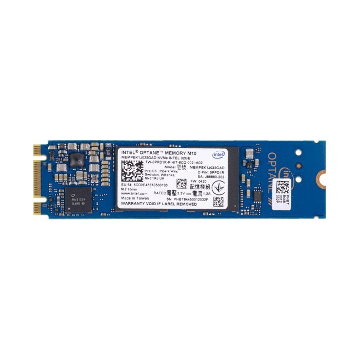 Dysk twardy Intel Optane 32GB SSD PCIe NVMe 3.0x2 M.2 2280 PPD1R