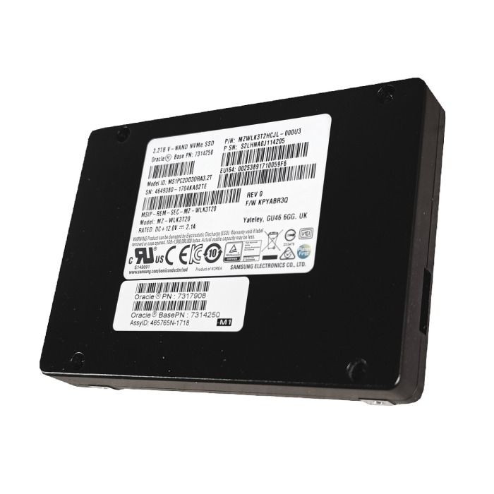 Dysk twardy Oracle Samsung PM1725 MZ-WLK3T20 3.2TB SSD U.2 NVMe 2.5 MU 7317908 